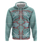 Turquoise Khotso Mojalefa Poone Hoodie Basotho Khotso Blanket Inspired