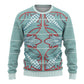 Turquoise Khotso Mojalefa Poone Ugly Christmas Sweater Basotho Khotso Blanket Inspired