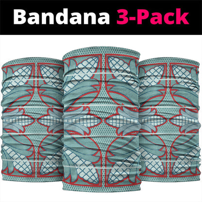 Turquoise Khotso Mojalefa Poone Neck Gaiter Basotho Khotso Blanket Inspired