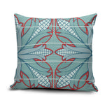 Turquoise Khotso Mojalefa Poone Pillow Cover Basotho Khotso Blanket Inspired
