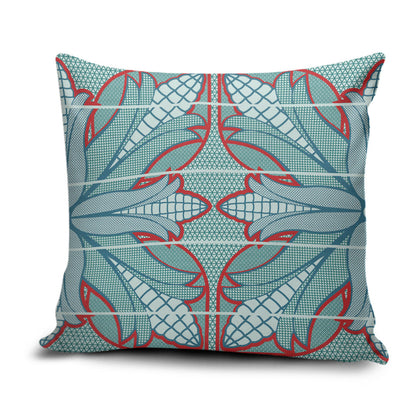 Turquoise Khotso Mojalefa Poone Pillow Cover Basotho Khotso Blanket Inspired