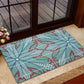 Turquoise Khotso Mojalefa Poone Rubber Doormat Basotho Khotso Blanket Inspired