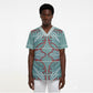 Turquoise Khotso Mojalefa Poone Scrub Top Basotho Khotso Blanket Inspired