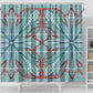 Turquoise Khotso Mojalefa Poone Shower Curtain Basotho Khotso Blanket Inspired