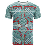 Turquoise Khotso Mojalefa Poone T shirt Basotho Khotso Blanket Inspired
