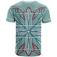 Turquoise Khotso Mojalefa Poone T shirt Basotho Khotso Blanket Inspired