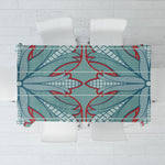 Turquoise Khotso Mojalefa Poone Tablecloth Basotho Khotso Blanket Inspired
