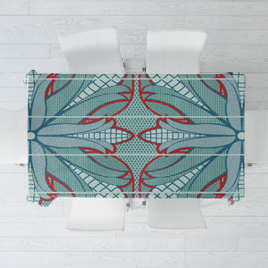 Turquoise Khotso Mojalefa Poone Tablecloth Basotho Khotso Blanket Inspired