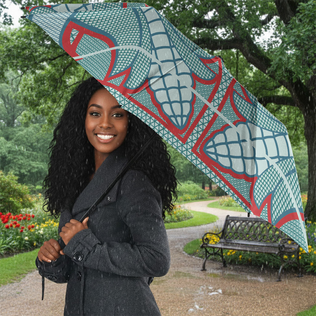 Turquoise Khotso Mojalefa Poone Umbrella Basotho Khotso Blanket Inspired