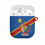 Africa DR of the Congo Personalized AirPods Case Flag Style