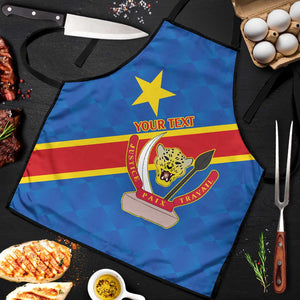 Africa DR of the Congo Personalized Apron Flag Style