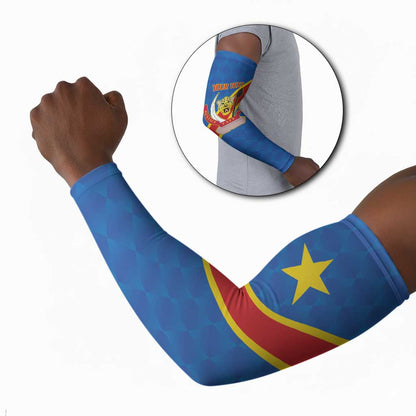 Africa DR of the Congo Personalized Arm Sleeves Flag Style