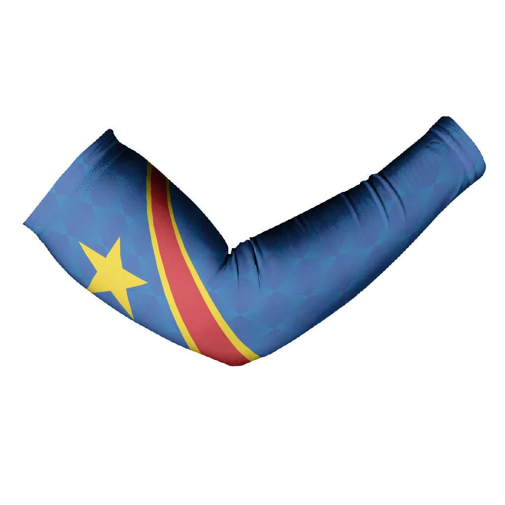 Africa DR of the Congo Personalized Arm Sleeves Flag Style