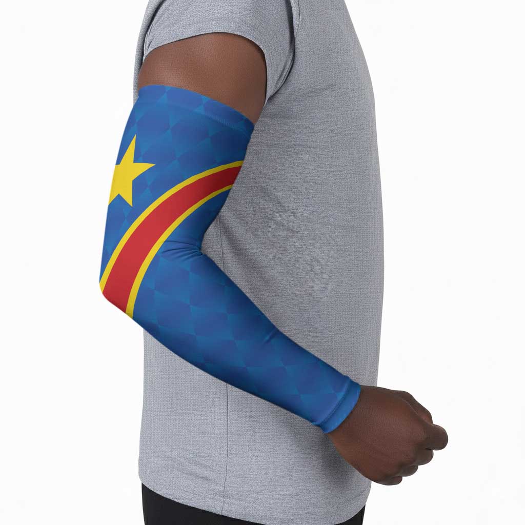 Africa DR of the Congo Personalized Arm Sleeves Flag Style
