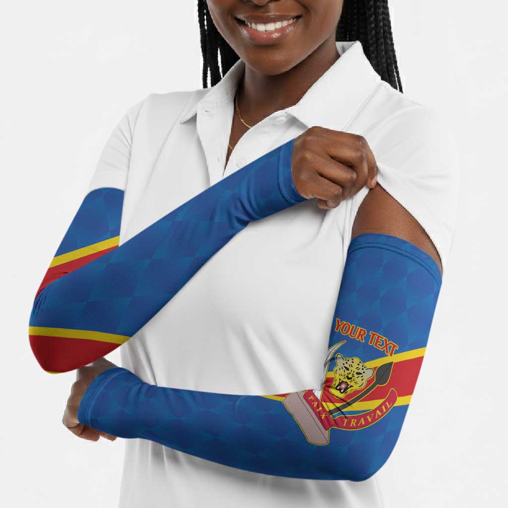 Africa DR of the Congo Personalized Arm Sleeves Flag Style