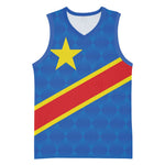 Africa DR of the Congo Personalized Basketball Jersey Flag Style LT9