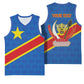 Africa DR of the Congo Personalized Basketball Jersey Flag Style LT9
