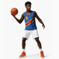 Africa DR of the Congo Personalized Basketball Jersey Flag Style LT9