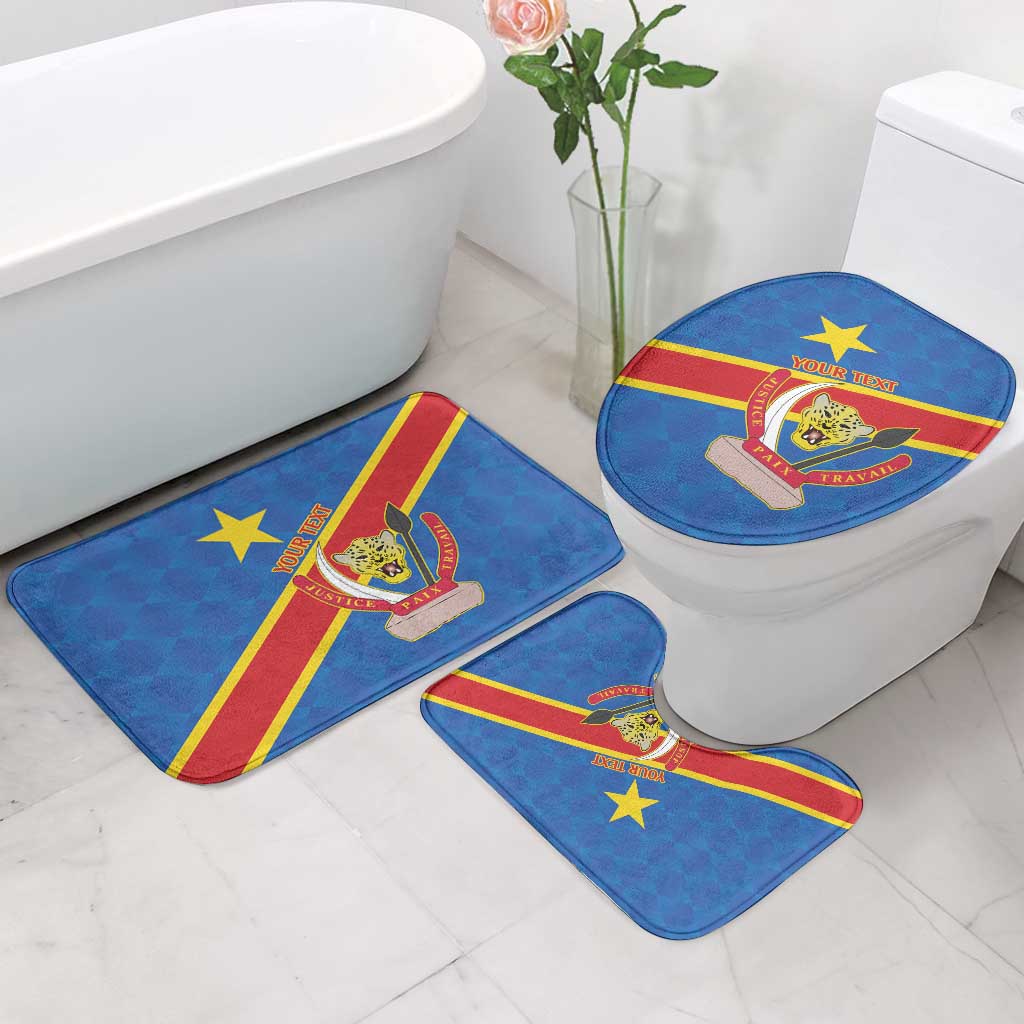 Africa DR of the Congo Personalized Bathroom Set Flag Style