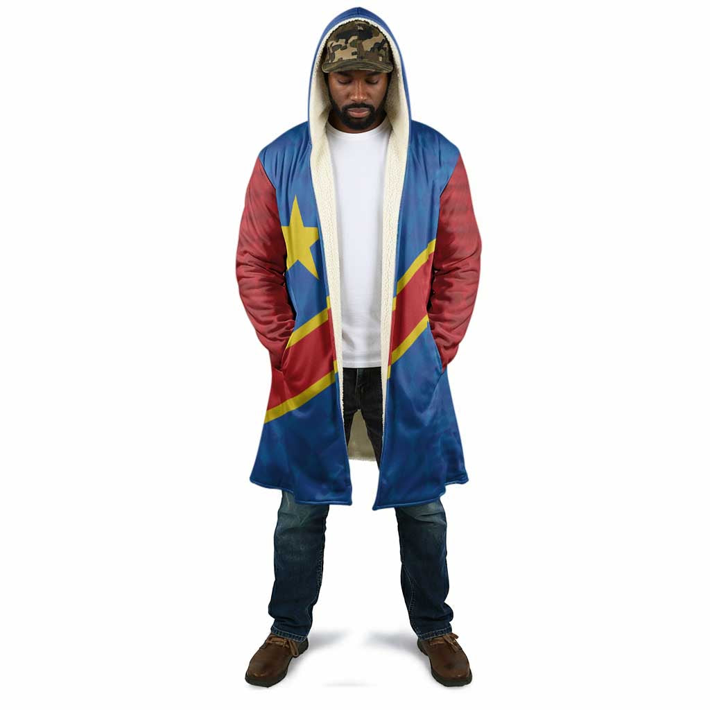 Africa DR of the Congo Personalized Cloak Flag Style