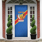 Africa DR of the Congo Personalized Door Cover Flag Style