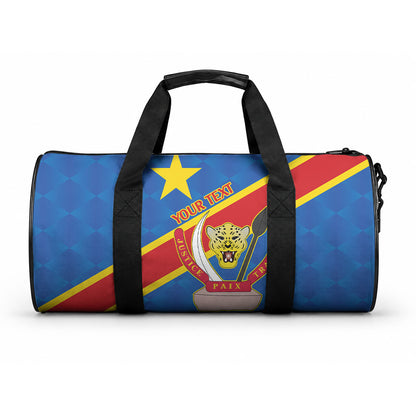 Africa DR of the Congo Personalized Duffle Bag Flag Style