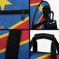 Africa DR of the Congo Personalized Duffle Bag Flag Style