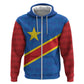Africa DR of the Congo Personalized Hoodie Flag Style - African Pride