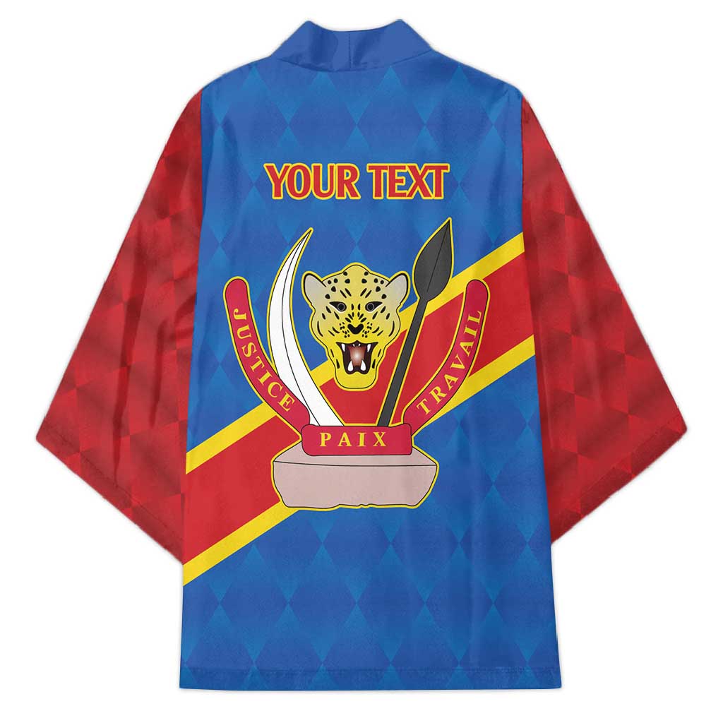 Africa DR of the Congo Personalized Kimono Flag Style