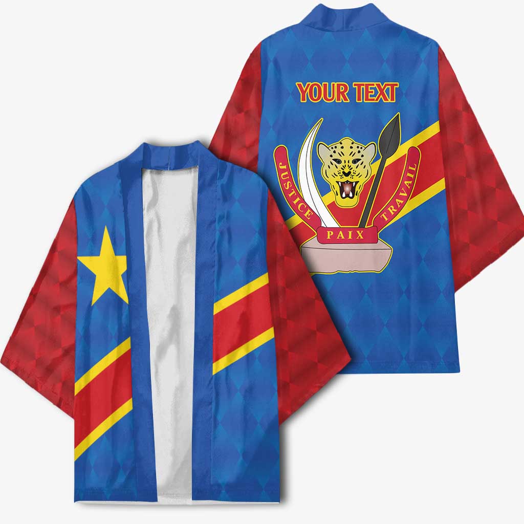 Africa DR of the Congo Personalized Kimono Flag Style