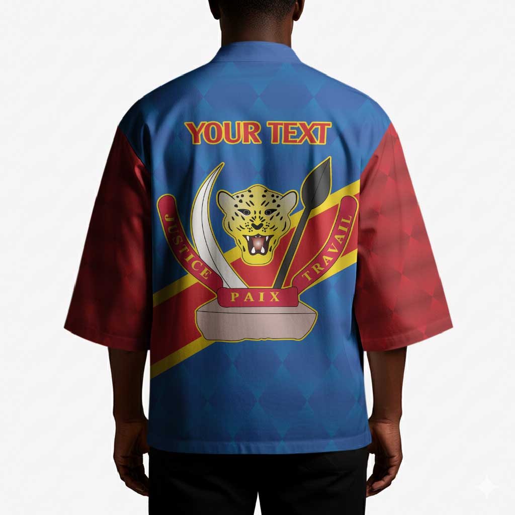 Africa DR of the Congo Personalized Kimono Flag Style