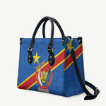 Africa DR of the Congo Personalized Leather Bag Flag Style