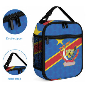 Africa DR of the Congo Personalized Lunch Bag Flag Style