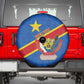 Africa DR of the Congo Personalized Spare Tire Cover Flag Style - African Pride