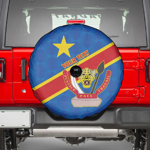 Africa DR of the Congo Personalized Spare Tire Cover Flag Style - African Pride