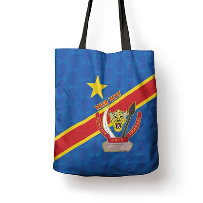 Africa DR of the Congo Personalized Tote Bag Flag Style