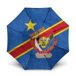 Africa DR of the Congo Personalized Umbrella Flag Style