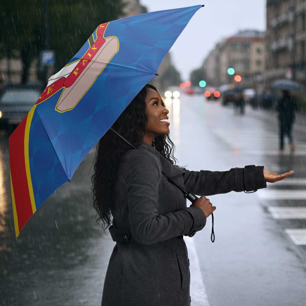 Africa DR of the Congo Personalized Umbrella Flag Style