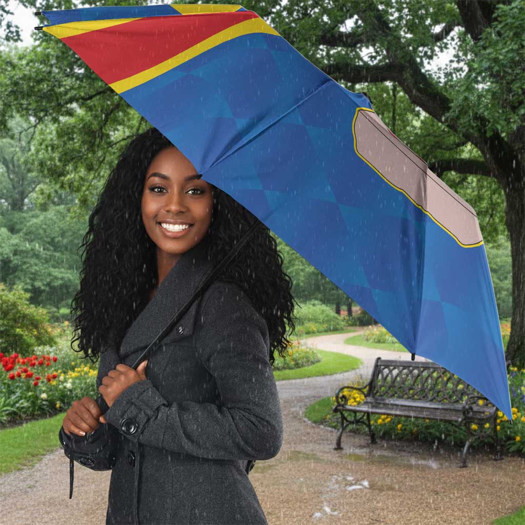 Africa DR of the Congo Personalized Umbrella Flag Style