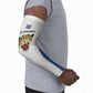 Africa DR Congo Football Custom Arm Sleeves White Leopard Skin Pattern