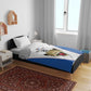 Africa DR Congo Football Custom Bedding Set White Leopard Skin Pattern - African Pride