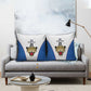Africa DR Congo Football Custom Pillow Cover White Leopard Skin Pattern