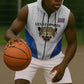 Africa DR Congo Football Custom Sleeveless Zip Hoodie White Leopard Skin Pattern - African Pride