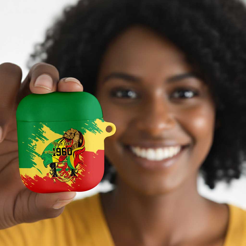 Republic of The Congo Independence Day Personalized AirPods Case Congo-Brazzaville Since 1960