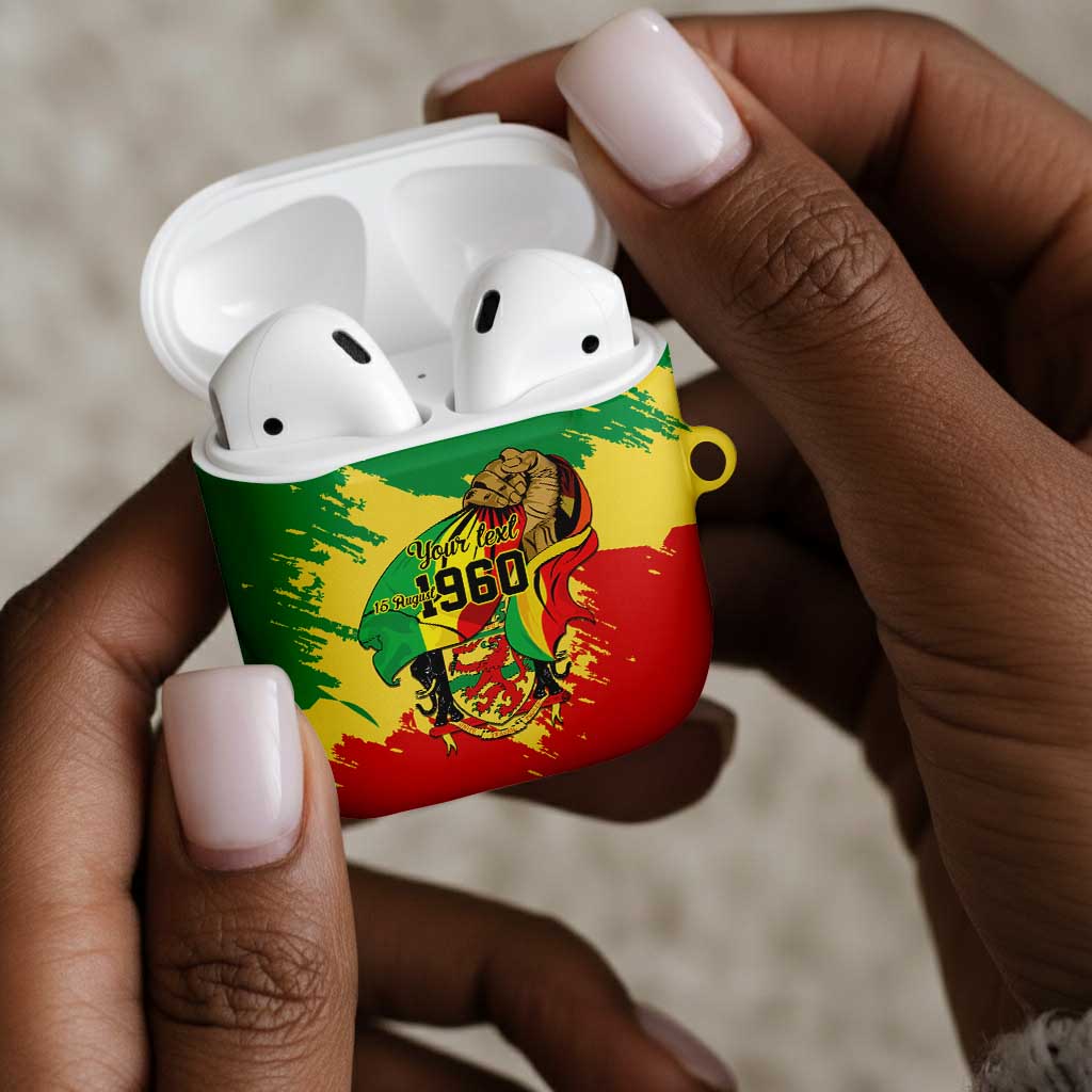 Republic of The Congo Independence Day Personalized AirPods Case Congo-Brazzaville Since 1960