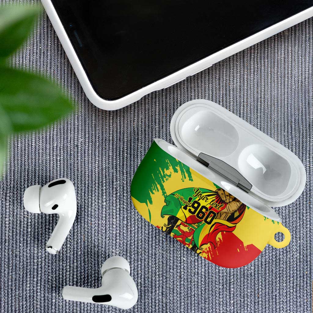 Republic of The Congo Independence Day Personalized AirPods Case Congo-Brazzaville Since 1960