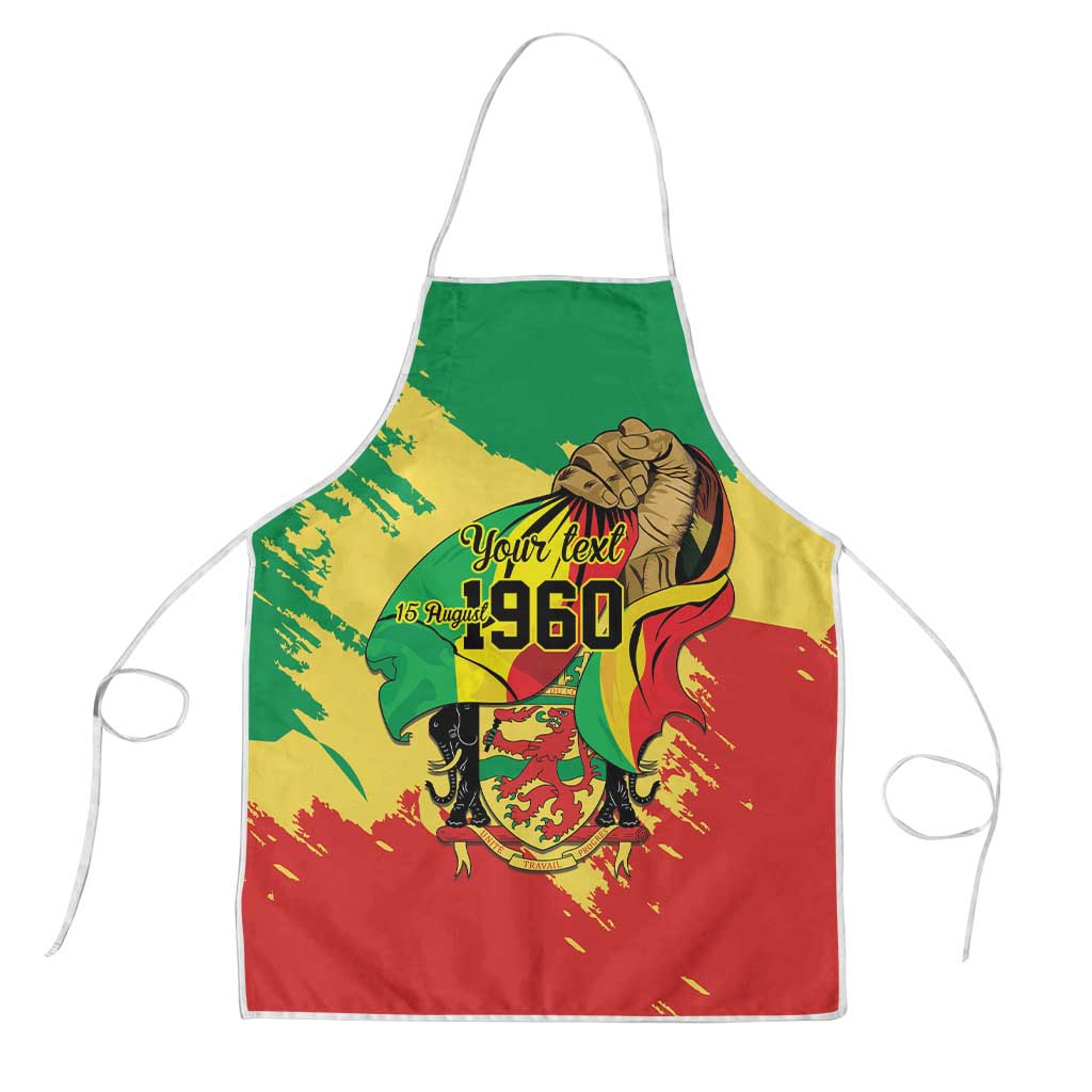 Republic of The Congo Independence Day Personalized Apron Congo-Brazzaville Since 1960