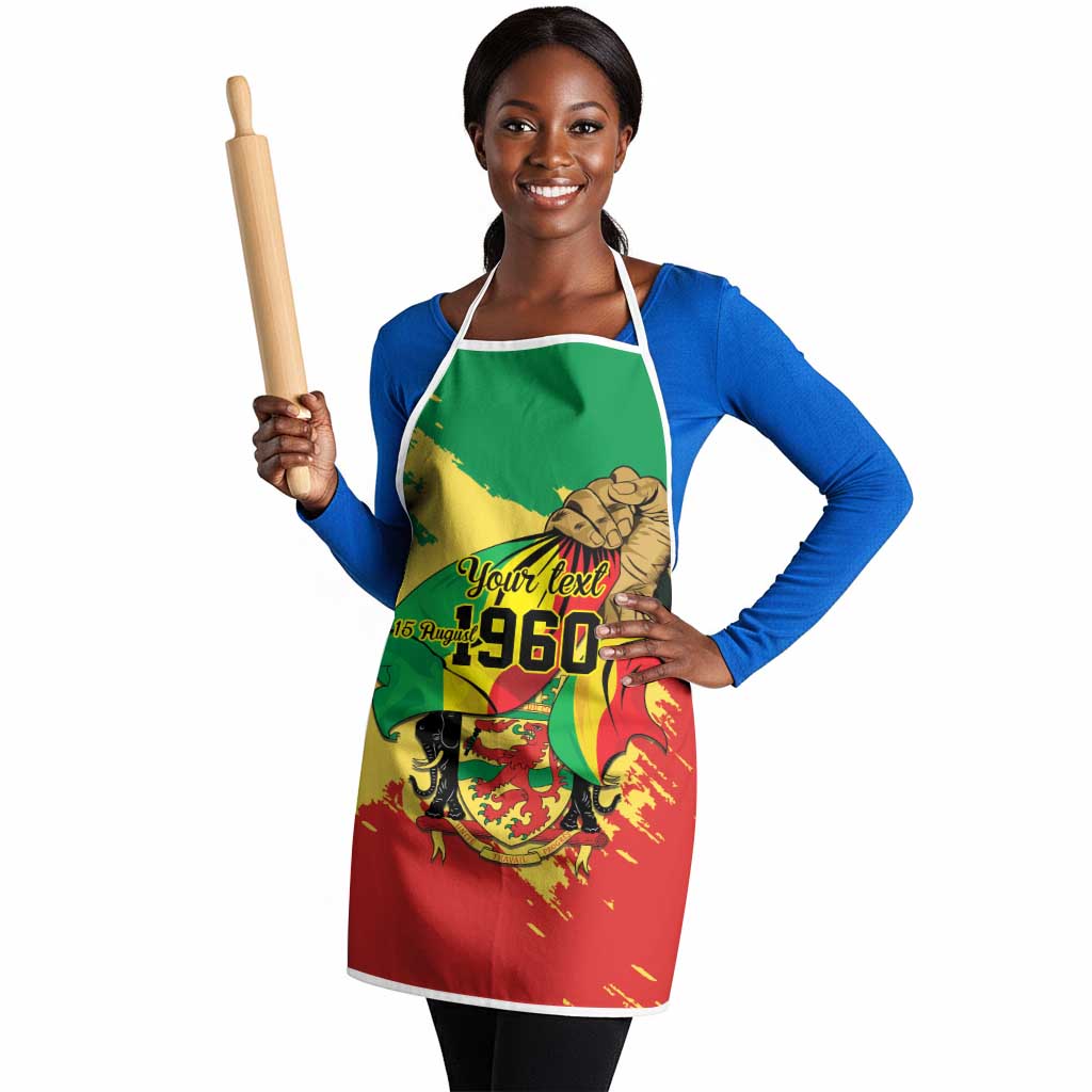 Republic of The Congo Independence Day Personalized Apron Congo-Brazzaville Since 1960