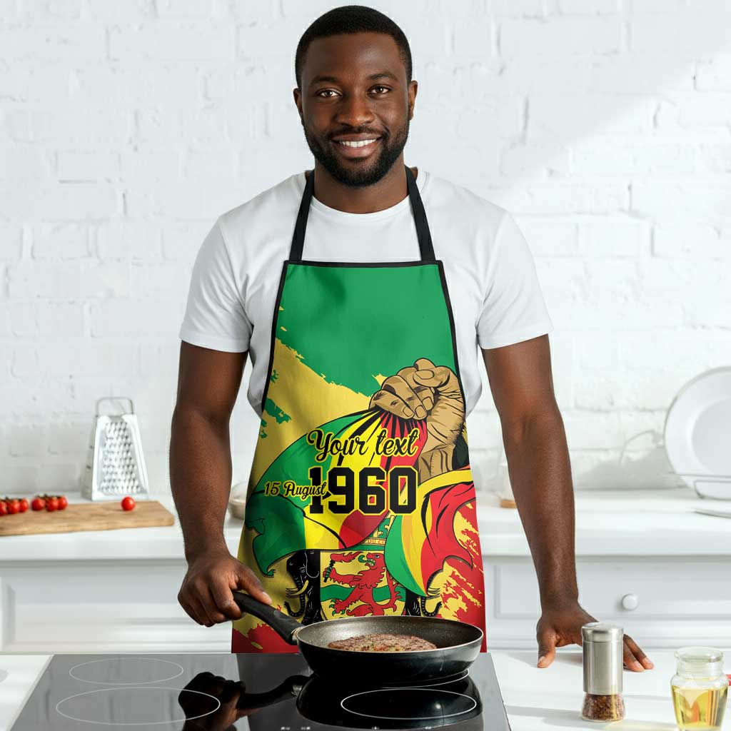 Republic of The Congo Independence Day Personalized Apron Congo-Brazzaville Since 1960