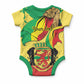 Republic of The Congo Independence Day Personalized Baby Onesie Congo-Brazzaville Since 1960